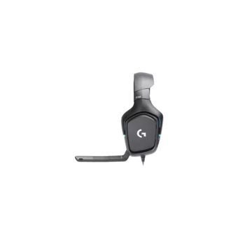 Logitech G432 Mikrofonlu 3.5 Mm Jak Kablolu Kulaklık Mavi Siyah