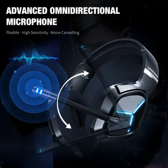 Onikuma X9 Mikrofonlu 3.5 Mm Jak Kablolu Kulaklık Siyah