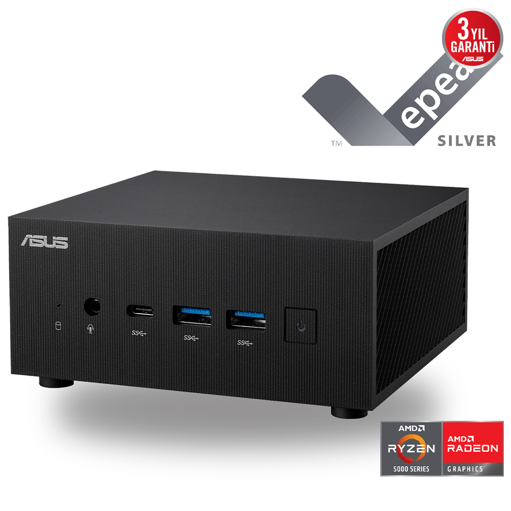 Asus PN52-S9088MD Dahili Radeon RX Vega 8 AMD Ryzen 9 5900HX 16 GB 512 GB FreeDos Mini Pc