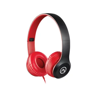 Amplify Pep-032-Bkrd Mikrofonlu 3.5 Mm Jak Kablolu Kulaklık Kırmızı Siyah