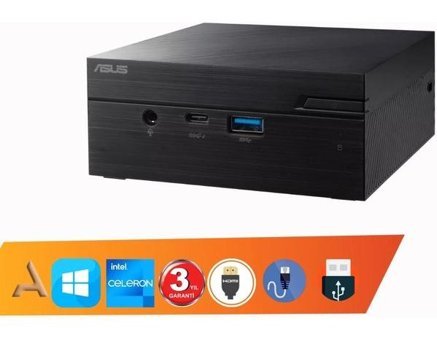 Asus PN41-BBC029MC035 Dahili Intel UHD Graphics Intel Celeron N4500 12 GB 128 GB Windows 10 Pro Mini Pc