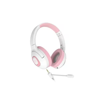 Sades Sa-724 Mikrofonlu 3.5 Mm Jak Kablolu Kulaklık Pembe