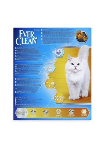 Ever Clean Patilere Yapışmayan Topaklanan Kalın Taneli Aktif Karbonlu Bentonit Kedi Kumu 10 lt