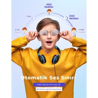 Mpow Che1 Mikrofonlu 3.5 Mm Jak Kablolu Kulaklık Siyah