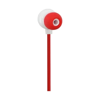 Mf Product Acoustic 0096 Silikonlu Mikrofonlu 3.5 Mm Jak Kablolu Kulaklık Kırmızı