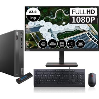 Lenovo ThinkCentre Neo 50Q Gen 4 12LN0048TRMP09 Dahili Intel UHD Graphics Intel Core i5 13420H 64 GB 2 TB Windows 11 Pro Mini Pc + Zetta USB Flash Bellek