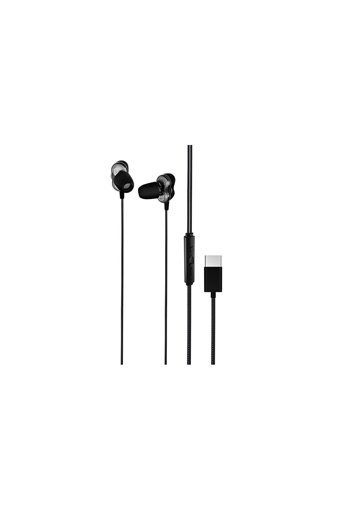 Lenovo Lecoo Eh102 Silikonlu Mikrofonlu Type C Kablolu Kulaklık Siyah