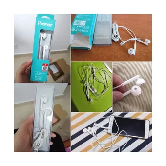 Huawei Am115 Mikrofonlu 3.5 Mm Jak Kablolu Kulaklık Siyah