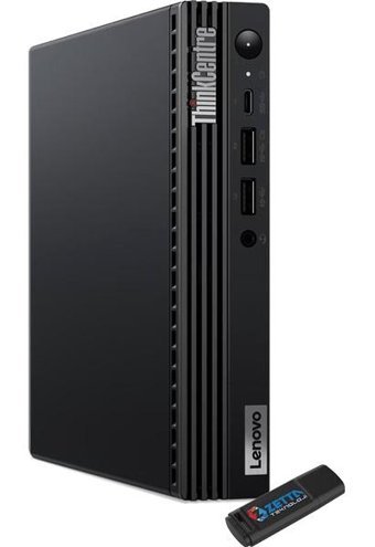 Lenovo ThinkCentre M70Q Gen 4 12E30015TRF03 Dahili Intel UHD Graphics 770 Intel Core i7 13700T 16 GB 2 TB FreeDos Mini Pc + Zetta USB Flash Bellek