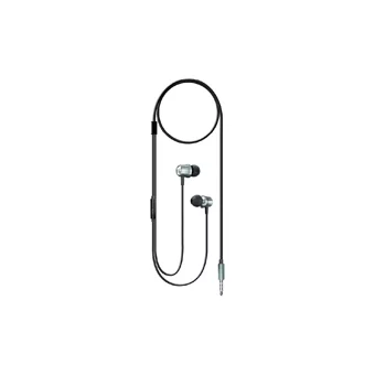 Linktech H530 Silikonlu Mikrofonlu 3.5 Mm Jak Kablolu Kulaklık Siyah