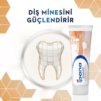 İpana 3 Boyutlu Beyazlık Hindistan Cevizi Florürlü Diş Macunu 75 ml