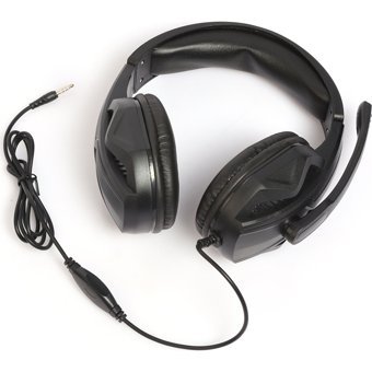 Komc Gm014 Mikrofonlu 3.5 Mm Jak Kablolu Kulaklık Siyah