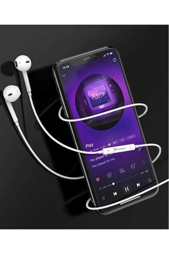 Sunix Mikrofonlu 3.5 Mm Jak Kablolu Kulaklık Beyaz