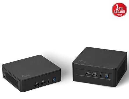 Asus Nuc 13 Pro Slim Kit NUC13L3KV5 Dahili Intel Iris Xe Graphics Intel Core i5 1350P Mini Pc