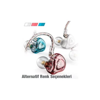 Plextone Nb3 Silikonlu Mikrofonlu Örgülü 3.5 Mm Jak Kablolu Kulaklık Mavi