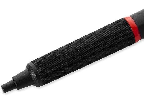 Rotring Rapid Pro 1904257 Silgili Krom Metalik Siyah 0.7 mm Versatil Kalem
