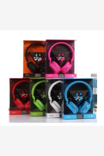 Owwotech Mikrofonlu 3.5 Mm Jak Kablolu Kulaklık Kırmızı