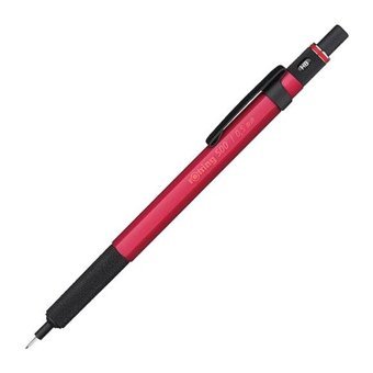 Rotring 500-2164107 Silgili Metal Metalik Kırmızı 0.7 mm Versatil Kalem