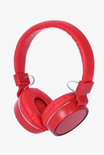 Owwotech Mikrofonlu 3.5 Mm Jak Kablolu Kulaklık Kırmızı
