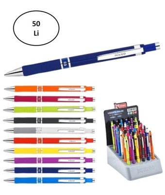 Mikro MP-9006 Metalik Çok Renkli 0.5 mm - 0.7 mm Versatil Kalem
