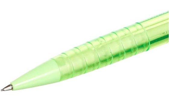 Faber-Castell Tri Click 1363 Silgili Silikon Neon Yeşil 0.7 mm Versatil Kalem