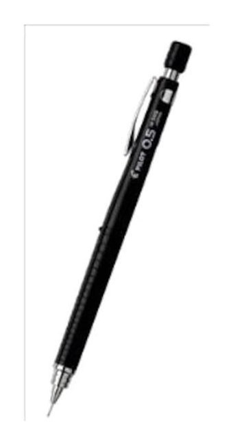 Faber-Castell H-327 Silgili Metal Metalik Siyah 0.5 mm Versatil Kalem