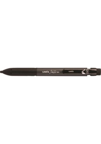 Umix Silgili Metal Metalik Gri 0.7 mm Versatil Kalem