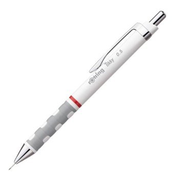 Rotring Tikky Silgili Metal Metalik Gri 0.5 mm Versatil Kalem