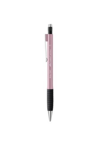 Faber-Castell Grip 1345-1347 Silgili Metal Metalik Pembe 0.7 mm Versatil Kalem