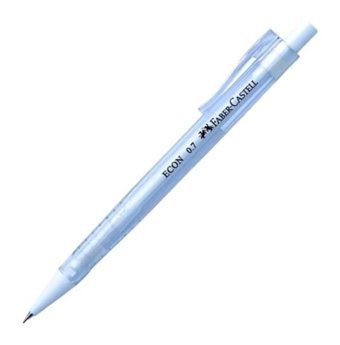 Faber-Castell Econ 1343 Silgili Metal Metalik Lacivert 0.7 mm Versatil Kalem
