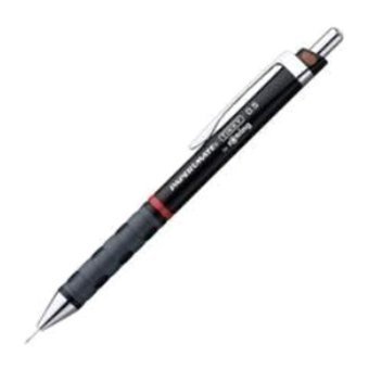 Rotring Tikky 1904695 Silgili Krom Metalik Siyah 0.5 mm Versatil Kalem