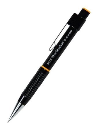 Pilot Shaker Silgili Metal Metalik Siyah 0.5 mm Versatil Kalem