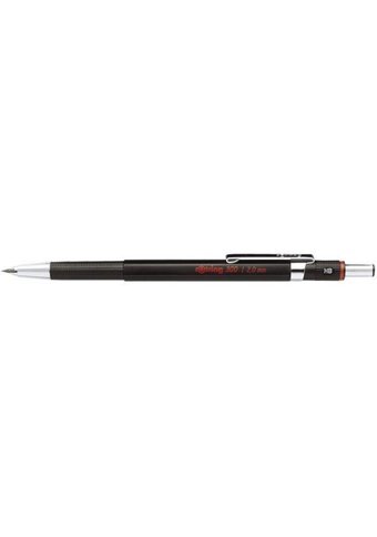 Rotring 300 Silgili Krom Metalik Siyah 2.0 mm Versatil Kalem