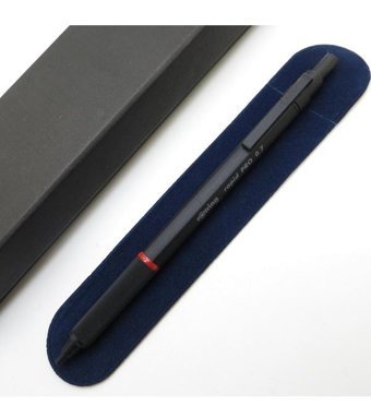 Rotring Rapid Pro Silgili Krom Metalik Siyah 0.7 mm Versatil Kalem