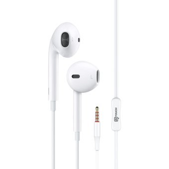 Intouch Sense Mikrofonlu 3.5 Mm Jak Kablolu Kulaklık Beyaz