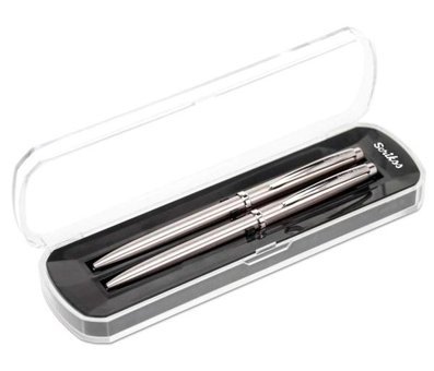 Scrikss 108 Silgili Krom Metalik Krem 0.7 mm Versatil Kalem