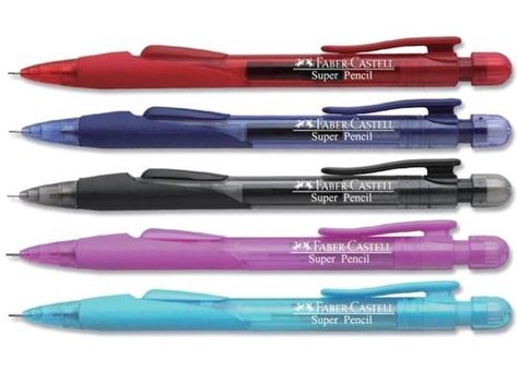 Faber-Castell Super Pencil 2385 Silikon Metalik Çok Renkli 0.7 mm Versatil Kalem