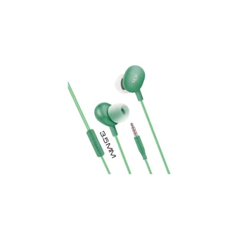 Linktech H310 Silikonlu Mikrofonlu 3.5 Mm Jak Kablolu Kulaklık Yeşil