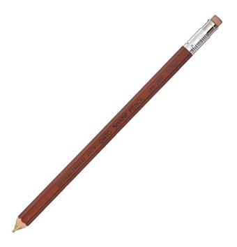 Ohto Wooden APS-280E Silgili Tahta Metalik Kahverengi 0.5 mm Versatil Kalem