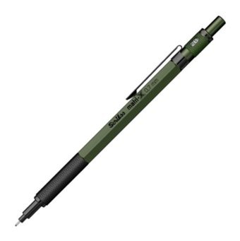 Scrikss Matri-X Silgili Krom Metalik Gri 0.7 mm Versatil Kalem