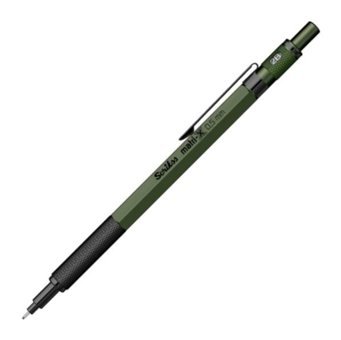 Scrikss Matri-X Silgili Krom Metalik Gri 0.7 mm Versatil Kalem