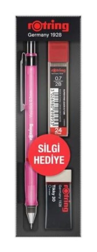 Rotring Visuclick Silikon Neon Pembe 0.7 mm Versatil Kalem