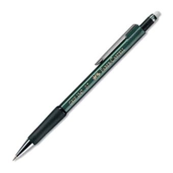 Faber-Castell 1347 Silgili Metal Metalik Yeşil 0.7 mm Versatil Kalem