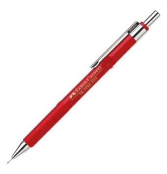 Faber-Castell Tk Fine Silgili Metal Metalik Kırmızı 0.3 mm Versatil Kalem