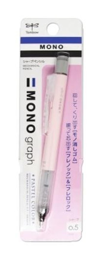 Tombow Mono DPA-136D Graph Silikon Neon Pembe 0.5 mm Versatil Kalem