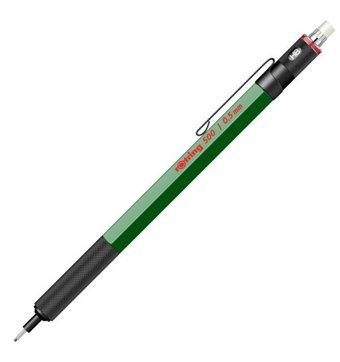 Rotring 500 Silgili Krom Metalik Yeşil 0.5 mm Versatil Kalem