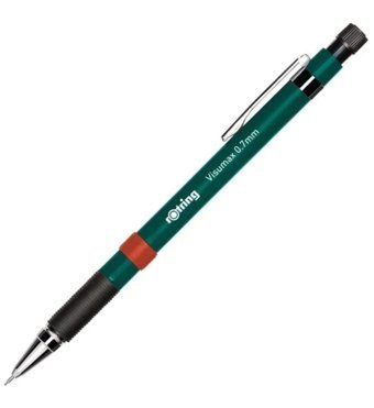 Rotring Visumax 2089103 Silgili Metal Metalik Koyu Yeşil 0.7 mm Versatil Kalem