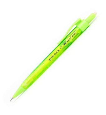 Faber-Castell Tri Click Silgili Metal Metalik Mavi 0.7 mm Versatil Kalem