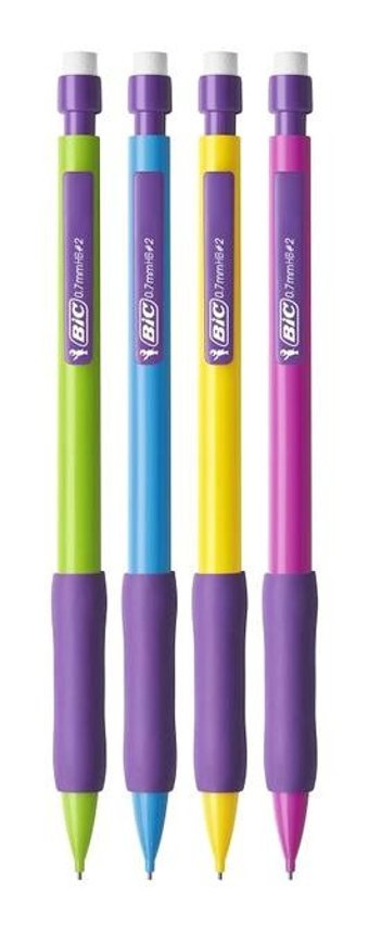 Bic Matic Silgili Plastik Metalik Çok Renkli 0.7 mm Versatil Kalem