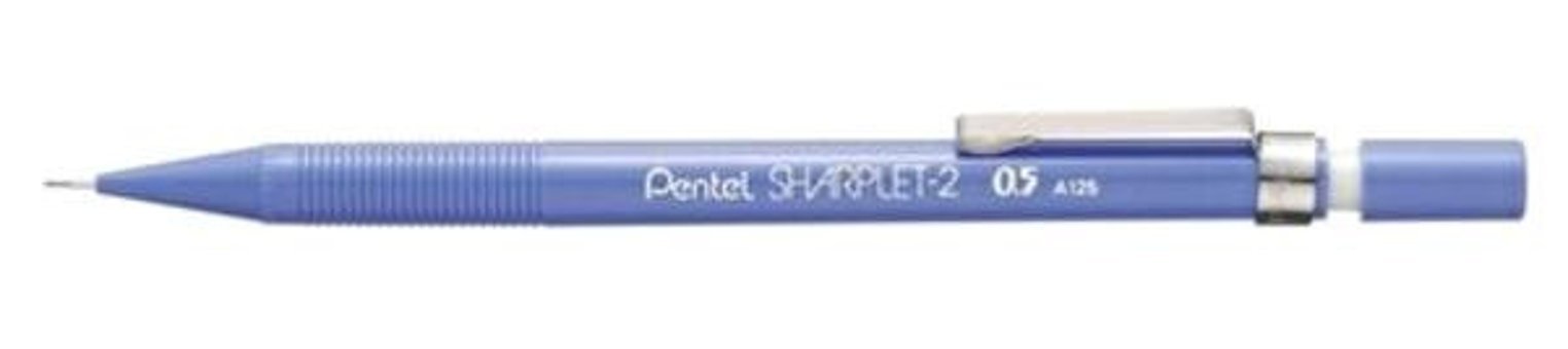 Pentel Sharplet Silgili Plastik Metalik Mavi 0.5 mm Versatil Kalem